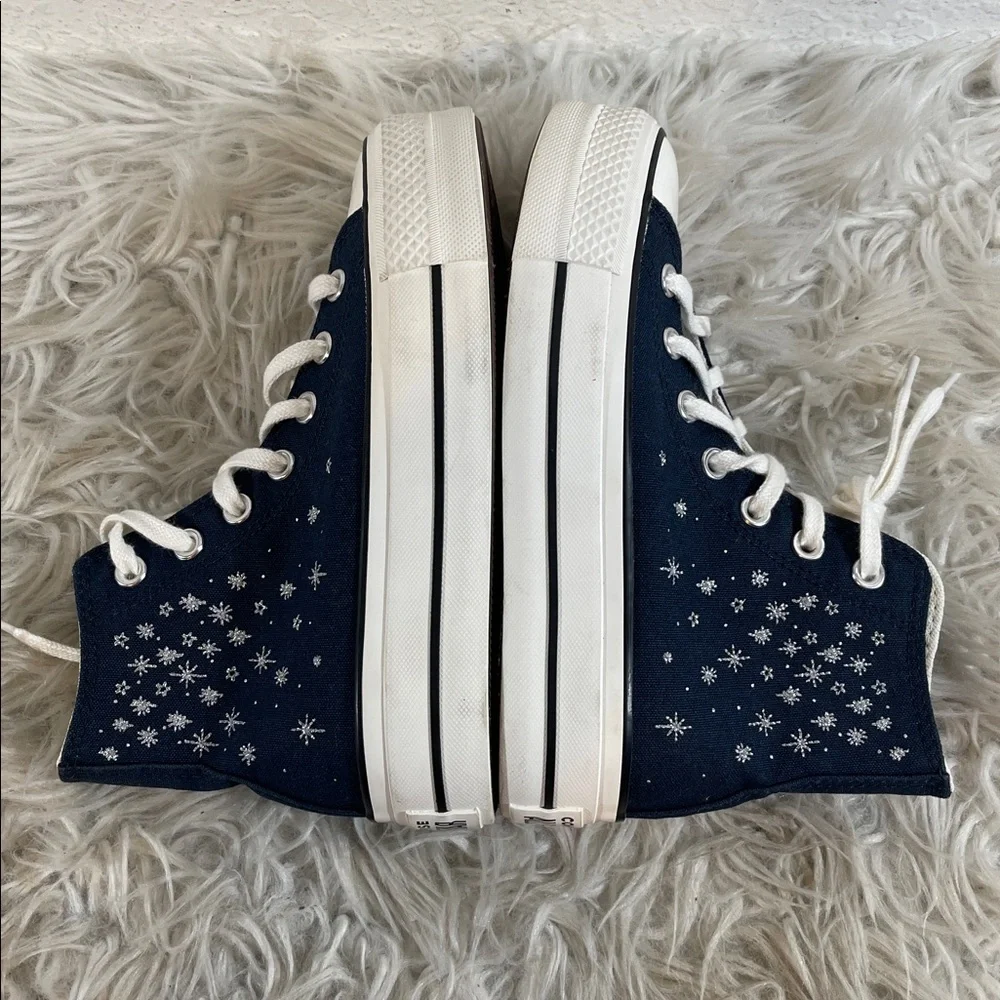 Converse Chuck Taylor All Star Lift Platform Cosmic Sneakers Size 5 NEW - Picture 10 of 16